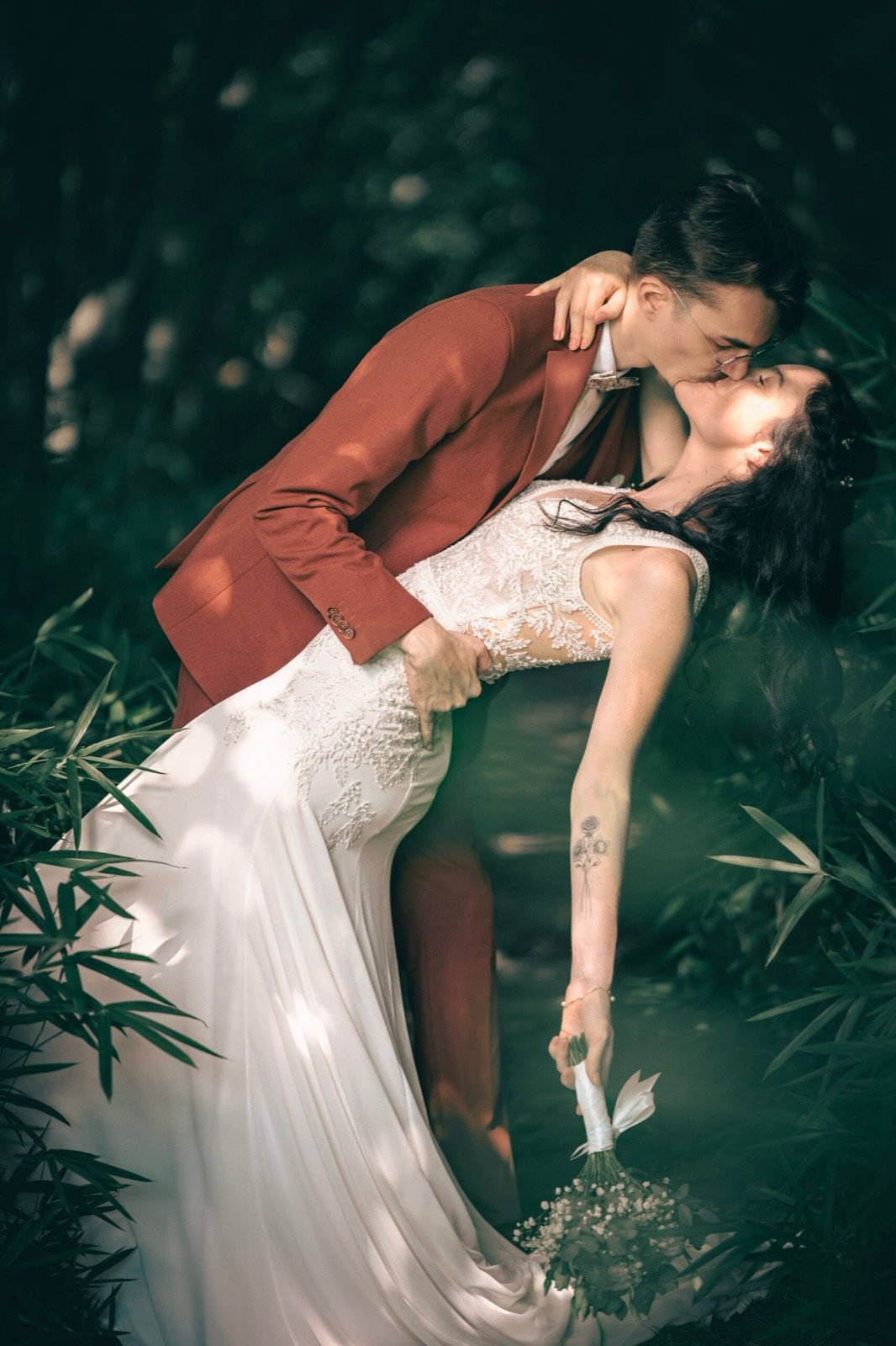 Reportage de mariage, les mariés, photographie MLD Productions à Rennes